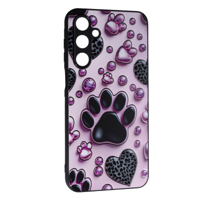 Накладка Fashion Mix 2025 для Samsung A16- Pink Paws Накладка Fashion Mix 2025 для Samsung A16- Pink Paws
