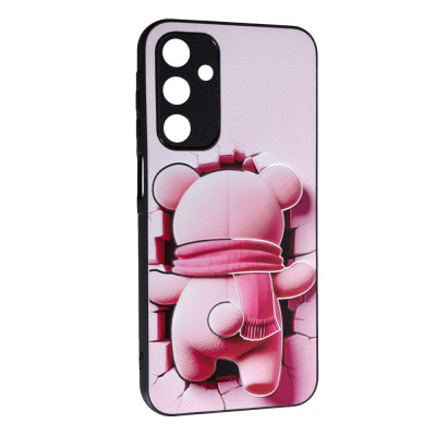 Накладка Fashion Mix 2025 для Samsung A55- Pink Bear Накладка Fashion Mix 2025 для Samsung A55- Pink Bear