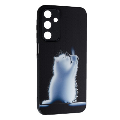 Накладка Fashion Mix 2025 для Samsung A55- White Cat Накладка Fashion Mix 2025 для Samsung A55- White Cat