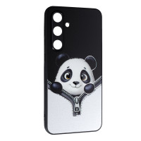 Накладка Fashion Mix 2025 для Samsung S25- Panda Накладка Fashion Mix 2025 для Samsung S25- Panda