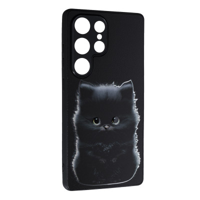 Накладка Fashion Mix 2025 для Samsung S25 Ultra- Black Cat Накладка Fashion Mix 2025 для Samsung S25 Ultra- Black Cat