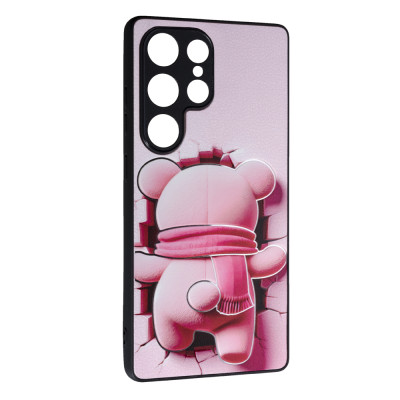 Накладка Fashion Mix 2025 для Samsung S25 Ultra- Pink Bear Накладка Fashion Mix 2025 для Samsung S25 Ultra- Pink Bear