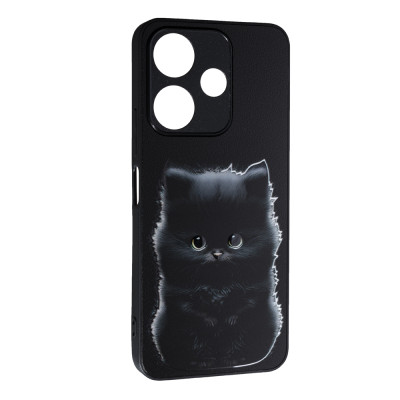 Накладка Fashion Mix 2025 для Xiaomi Redmi 13 4G / Poco M6 4G- Black Cat Накладка Fashion Mix 2025 для Xiaomi Redmi 13 4G / Poco M6 4G- Black Cat
