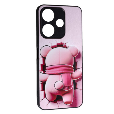 Накладка Fashion Mix 2025 для Xiaomi Redmi 13 4G / Poco M6 4G- Pink Bear Накладка Fashion Mix 2025 для Xiaomi Redmi 13 4G / Poco M6 4G- Pink Bear