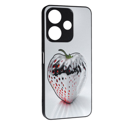 Накладка Fashion Mix 2025 для Xiaomi Redmi 13 4G / Poco M6 4G- White Berry Накладка Fashion Mix 2025 для Xiaomi Redmi 13 4G / Poco M6 4G- White Berry