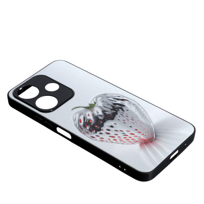 Накладка Fashion Mix 2025 для Xiaomi Redmi 13 4G / Poco M6 4G- White Berry Накладка Fashion Mix 2025 для Xiaomi Redmi 13 4G / Poco M6 4G- White Berry