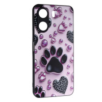 Накладка Fashion Mix 2025 для Xiaomi Redmi 13C 4G / Poco C65- Pink Paws Накладка Fashion Mix 2025 для Xiaomi Redmi 13C 4G / Poco C65- Pink Paws