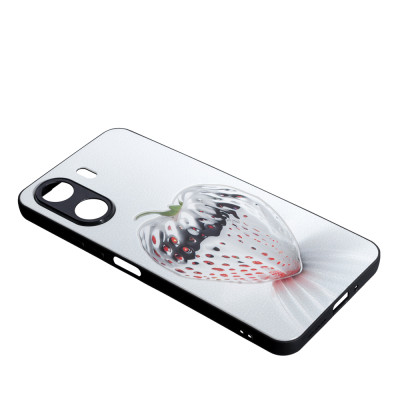 Накладка Fashion Mix 2025 для Xiaomi Redmi 13C 4G / Poco C65- White Berry Накладка Fashion Mix 2025 для Xiaomi Redmi 13C 4G / Poco C65- White Berry