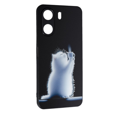 Накладка Fashion Mix 2025 для Xiaomi Redmi 13C 4G / Poco C65- White Cat Накладка Fashion Mix 2025 для Xiaomi Redmi 13C 4G / Poco C65- White Cat