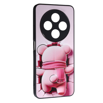 Накладка Fashion Mix 2025 для Xiaomi Redmi 14C / Redmi A4 / Poco C75- Pink Bear Накладка Fashion Mix 2025 для Xiaomi Redmi 14C / Redmi A4 / Poco C75- Pink Bear