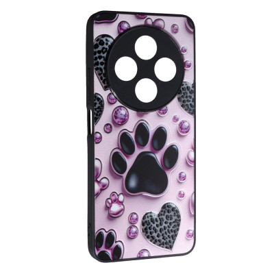 Накладка Fashion Mix 2025 для Xiaomi Redmi 14C / Redmi A4 / Poco C75- Pink Paws Накладка Fashion Mix 2025 для Xiaomi Redmi 14C / Redmi A4 / Poco C75- Pink Paws