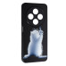 Накладка Fashion Mix 2025 для Xiaomi Redmi 14C / Redmi A4 / Poco C75- White Cat