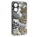Накладка Fashion Mix 2025 для Xiaomi Redmi Note 13 4G- Leopard Hearts