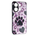 Накладка Fashion Mix 2025 для Xiaomi Redmi Note 13 4G- Pink Paws