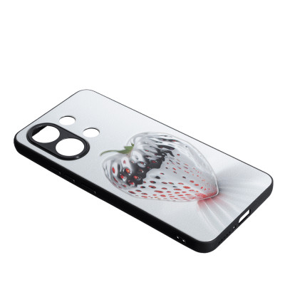 Накладка Fashion Mix 2025 для Xiaomi Redmi Note 13 4G- White Berry