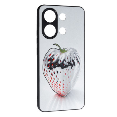 Накладка Fashion Mix 2025 для Xiaomi Redmi Note 13 4G- White Berry Накладка Fashion Mix 2025 для Xiaomi Redmi Note 13 4G- White Berry