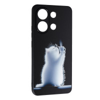 Накладка Fashion Mix 2025 для Xiaomi Redmi Note 13 4G- White Cat Накладка Fashion Mix 2025 для Xiaomi Redmi Note 13 4G- White Cat