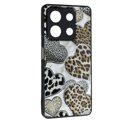 Накладка Fashion Mix 2025 для Xiaomi Redmi Note 13 5G- Leopard Hearts Накладка Fashion Mix 2025 для Xiaomi Redmi Note 13 5G- Leopard Hearts