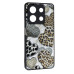Накладка Fashion Mix 2025 для Xiaomi Redmi Note 13 5G- Leopard Hearts