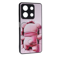 Накладка Fashion Mix 2025 для Xiaomi Redmi Note 13 5G- Pink Bear Накладка Fashion Mix 2025 для Xiaomi Redmi Note 13 5G- Pink Bear