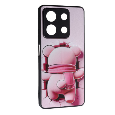 Накладка Fashion Mix 2025 для Xiaomi Redmi Note 13 5G- Pink Bear Накладка Fashion Mix 2025 для Xiaomi Redmi Note 13 5G- Pink Bear
