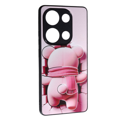 Накладка Fashion Mix 2025 для Xiaomi Redmi Note 13 Pro 4G / Poco M6 Pro 4G / Redmi Note 14s- Pink Bear Накладка Fashion Mix 2025 для Xiaomi Redmi Note 13 Pro 4G / Poco M6 Pro 4G / Redmi Note 14s- Pink Bear