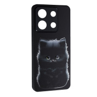 Накладка Fashion Mix 2025 для Xiaomi Redmi Note 13 Pro 5G / Poco X6- Black Cat Накладка Fashion Mix 2025 для Xiaomi Redmi Note 13 Pro 5G / Poco X6- Black Cat