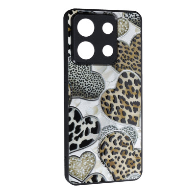 Накладка Fashion Mix 2025 для Xiaomi Redmi Note 13 Pro 5G / Poco X6- Leopard Hearts Накладка Fashion Mix 2025 для Xiaomi Redmi Note 13 Pro 5G / Poco X6- Leopard Hearts