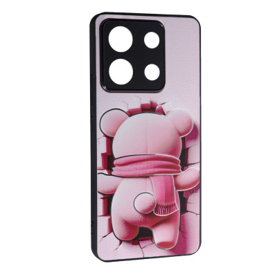Накладка Fashion Mix 2025 для Xiaomi Redmi Note 13 Pro 5G / Poco X6- Pink Bear Накладка Fashion Mix 2025 для Xiaomi Redmi Note 13 Pro 5G / Poco X6- Pink Bear