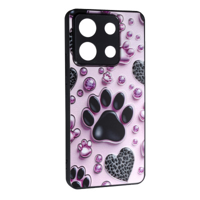 Накладка Fashion Mix 2025 для Xiaomi Redmi Note 13 Pro 5G / Poco X6- Pink Paws Накладка Fashion Mix 2025 для Xiaomi Redmi Note 13 Pro 5G / Poco X6- Pink Paws