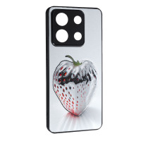 Накладка Fashion Mix 2025 для Xiaomi Redmi Note 13 Pro 5G / Poco X6- White Berry Накладка Fashion Mix 2025 для Xiaomi Redmi Note 13 Pro 5G / Poco X6- White Berry