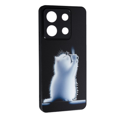 Накладка Fashion Mix 2025 для Xiaomi Redmi Note 13 Pro 5G / Poco X6- White Cat Накладка Fashion Mix 2025 для Xiaomi Redmi Note 13 Pro 5G / Poco X6- White Cat