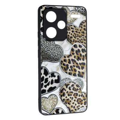 Накладка Fashion Mix 2025 для Xiaomi Redmi Note 13 Pro Plus 5G- Leopard Hearts Накладка Fashion Mix 2025 для Xiaomi Redmi Note 13 Pro Plus 5G- Leopard Hearts