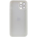 Накладка Sapphire Matte Glass Full для iPhone 13 Pro Max- білий Накладка Sapphire Matte Glass Full для iPhone 13 Pro Max- білий