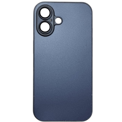 Накладка Sapphire Matte Glass Full для iPhone 16- синій Накладка Sapphire Matte Glass Full для iPhone 16- синій