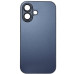 Накладка Sapphire Matte Glass Full для iPhone 16- синій