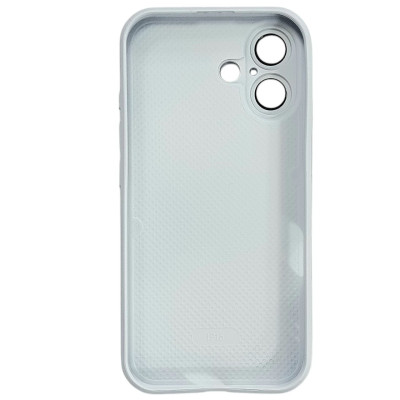 Накладка Sapphire Matte Glass Full для iPhone 16- білий Накладка Sapphire Matte Glass Full для iPhone 16- білий