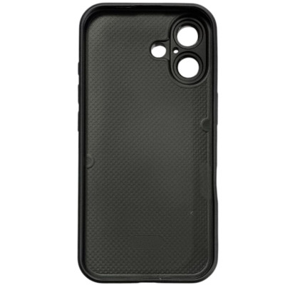 Накладка Sapphire Matte Glass Full для iPhone 16 Plus- чорний Накладка Sapphire Matte Glass Full для iPhone 16 Plus- чорний
