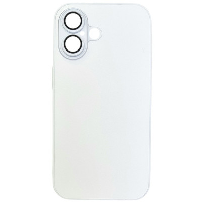 Накладка Sapphire Matte Glass Full для iPhone 16 Plus- білий Накладка Sapphire Matte Glass Full для iPhone 16 Plus- білий