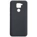 Накладка (з мікрофіброю) Silicone Cover Lakshmi для Xiaomi Redmi Note 9- темно-сірий