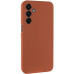 Накладка (з мікрофіброю) Silicone Cover Lakshmi Full Camera для Samsung A16 4G/5G- коричневий