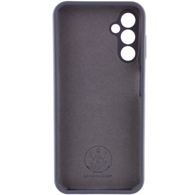 Накладка (з мікрофіброю) Silicone Cover Lakshmi Full Camera для Samsung A25 5G- темно-сірий