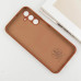 Накладка (з мікрофіброю) Silicone Cover Lakshmi Full Camera для Samsung A25 5G- коричневий