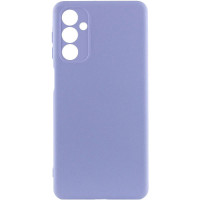 Накладка (з мікрофіброю) Silicone Cover Lakshmi Full Camera для Samsung A25 5G- бузковий