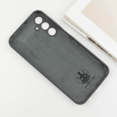 Накладка (з мікрофіброю) Silicone Cover Lakshmi Full Camera для Samsung A55- темно-сірий
