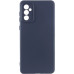 Накладка (з мікрофіброю) Silicone Cover Lakshmi Full Camera для Samsung A56 5G- темно-синій