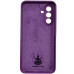 Накладка (з мікрофіброю) Silicone Cover Lakshmi Full Camera для Samsung A56 5G- фіолетовий