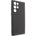 Накладка (з мікрофіброю) Silicone Cover Lakshmi Full Camera для Samsung S25 Ultra- чорний