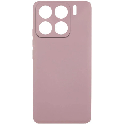 Накладка (з мікрофіброю) Silicone Cover Lakshmi Full Camera для Xiaomi 15- рожевий пісок