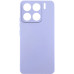 Накладка (з мікрофіброю) Silicone Cover Lakshmi Full Camera для Xiaomi 15 Pro- бузковий